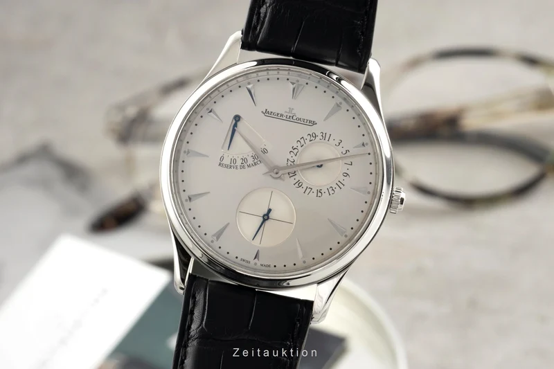 Jaeger LeCoultre Master Ultra Thin steel automatic men's watch Q1378420 , 176.8.38.S LP: 10800EUR [2602137]