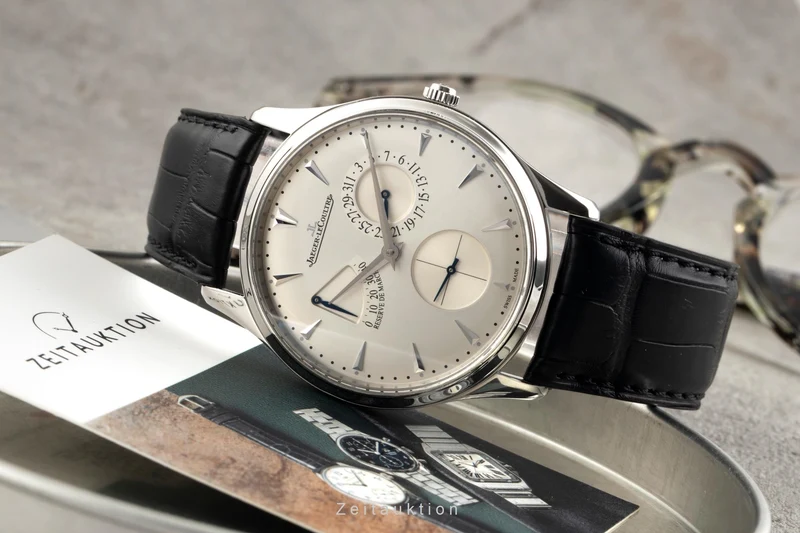 Jaeger LeCoultre Master Ultra Thin steel automatic men's watch Q1378420 , 176.8.38.S LP: 10800EUR [2602137]