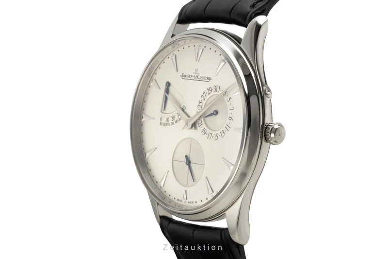 Jaeger LeCoultre Master Ultra Thin steel automatic men's watch Q1378420 , 176.8.38.S LP: 10800EUR [2602137]
