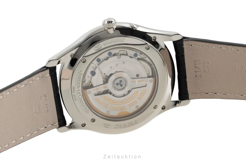 Jaeger LeCoultre Master Ultra Thin steel automatic men's watch Q1378420 , 176.8.38.S LP: 10800EUR [2602137]