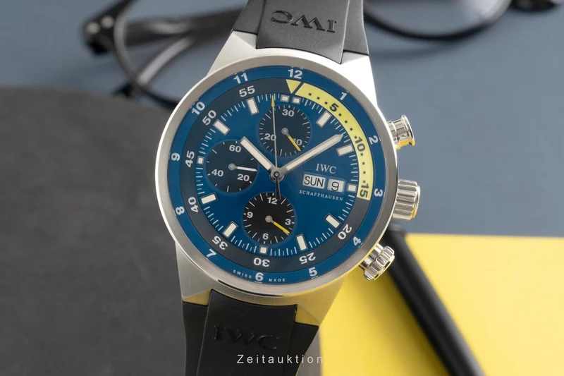 IWC Aquatimer chronograph steel automatic men's watch IW378203 Limited [2602204]