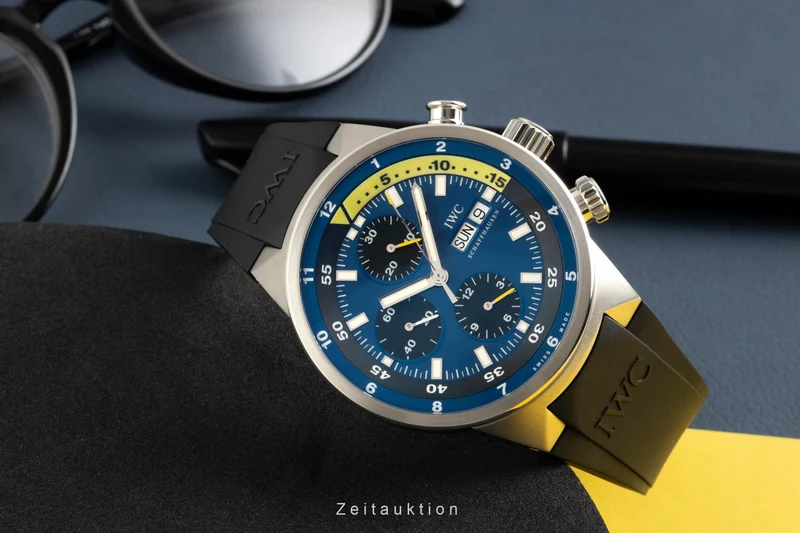 IWC Aquatimer chronograph steel automatic men's watch IW378203 Limited [2602204]