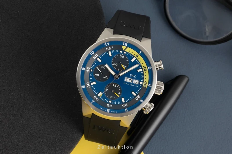 IWC Aquatimer chronograph steel automatic men's watch IW378203 Limited [2602204]