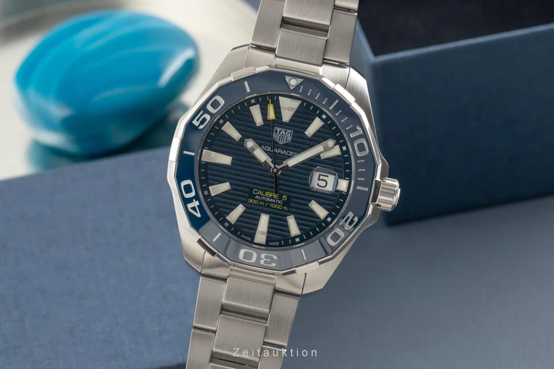 Tag Heuer Aquaracer steel automatic men's watch WAY201B.BA0927 [2602235]