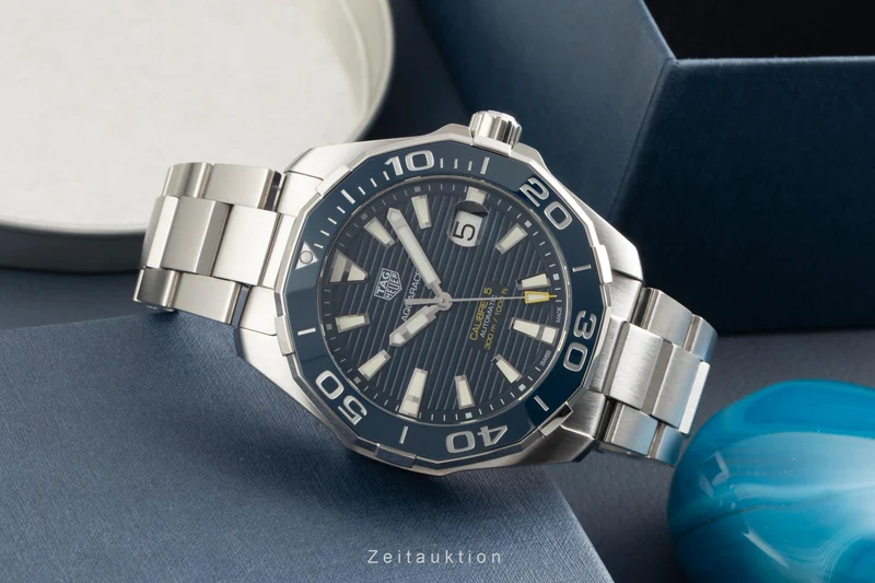 Tag Heuer Aquaracer steel automatic men's watch WAY201B.BA0927 [2602235]