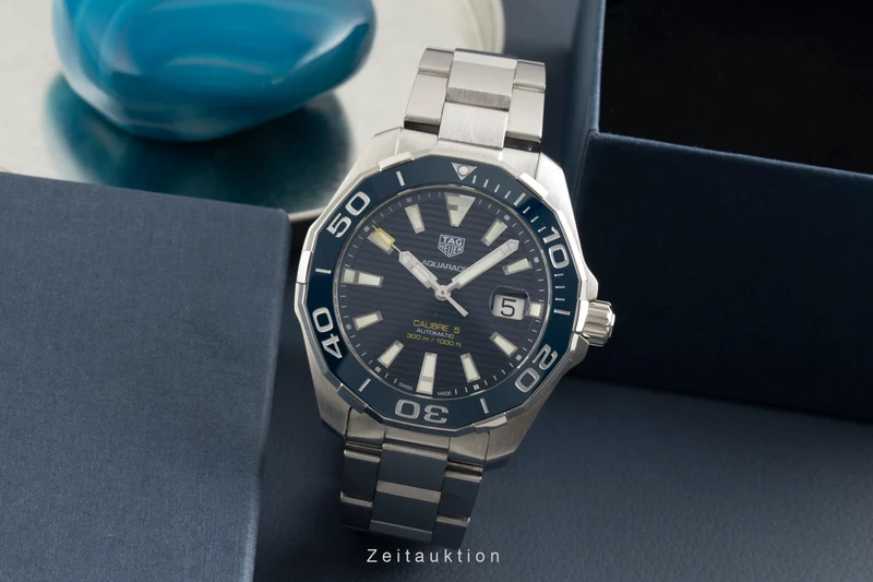 Tag Heuer Aquaracer steel automatic men's watch WAY201B.BA0927 [2602235]