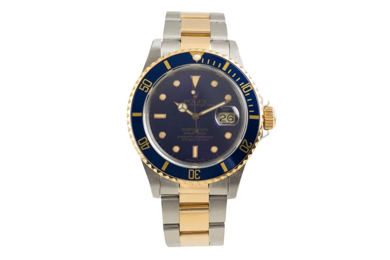 Rolex Submariner steel / gold automatic men's watch 16803 [2602250]