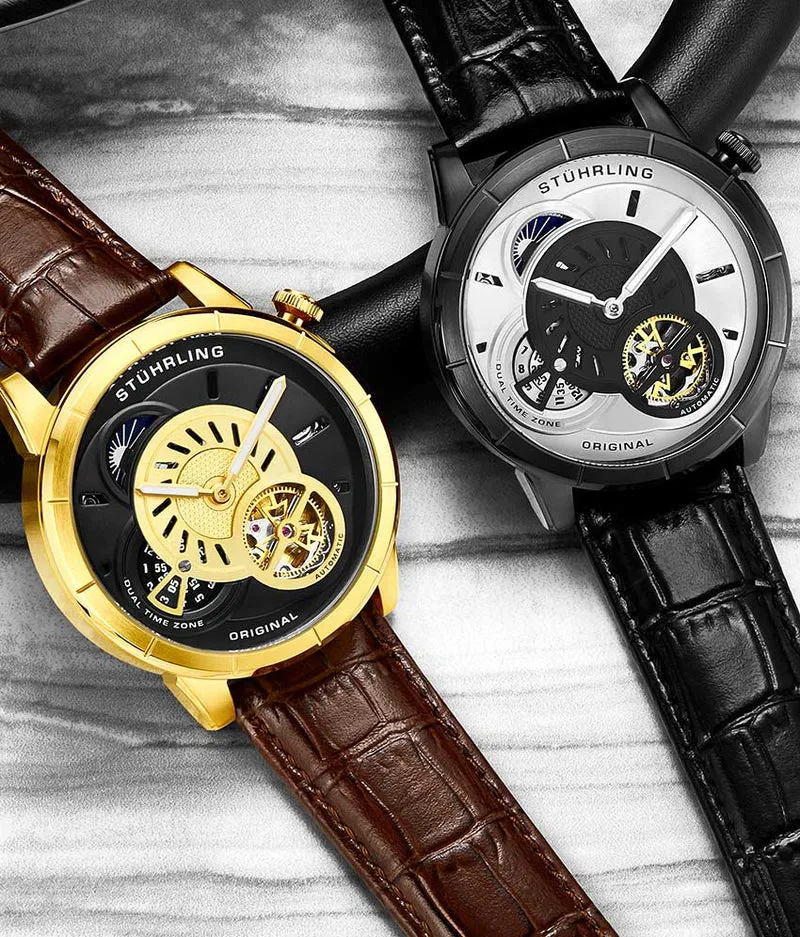 Stührling Tesla 686 Automatic 45mm Skeleton