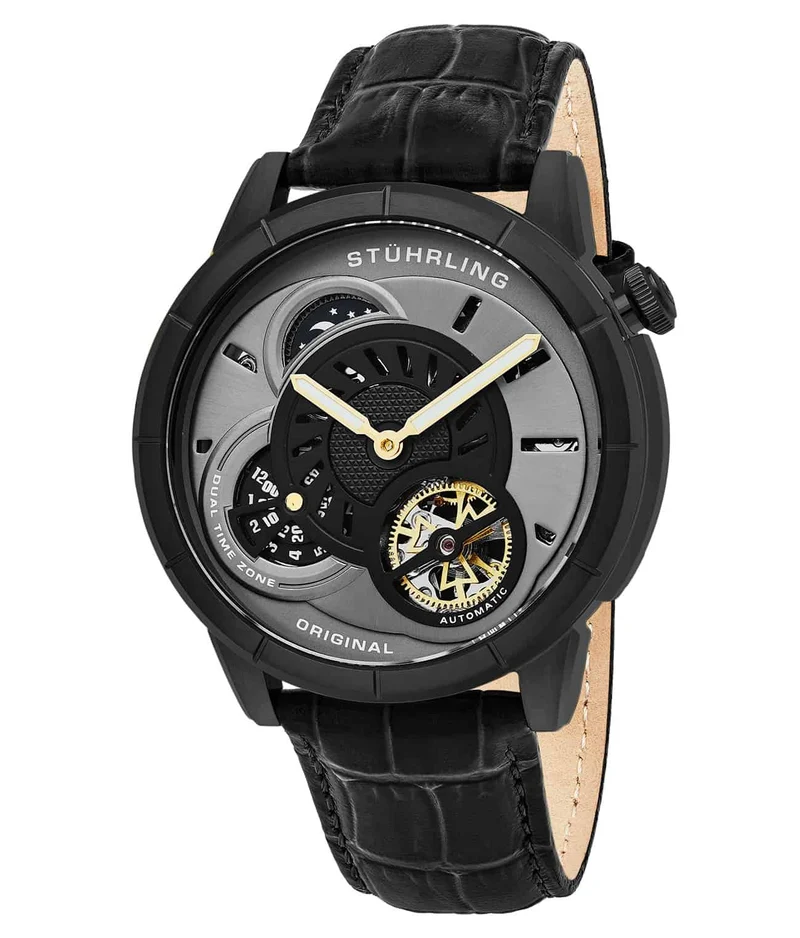 Stührling Tesla 686 Automatic 45mm Skeleton