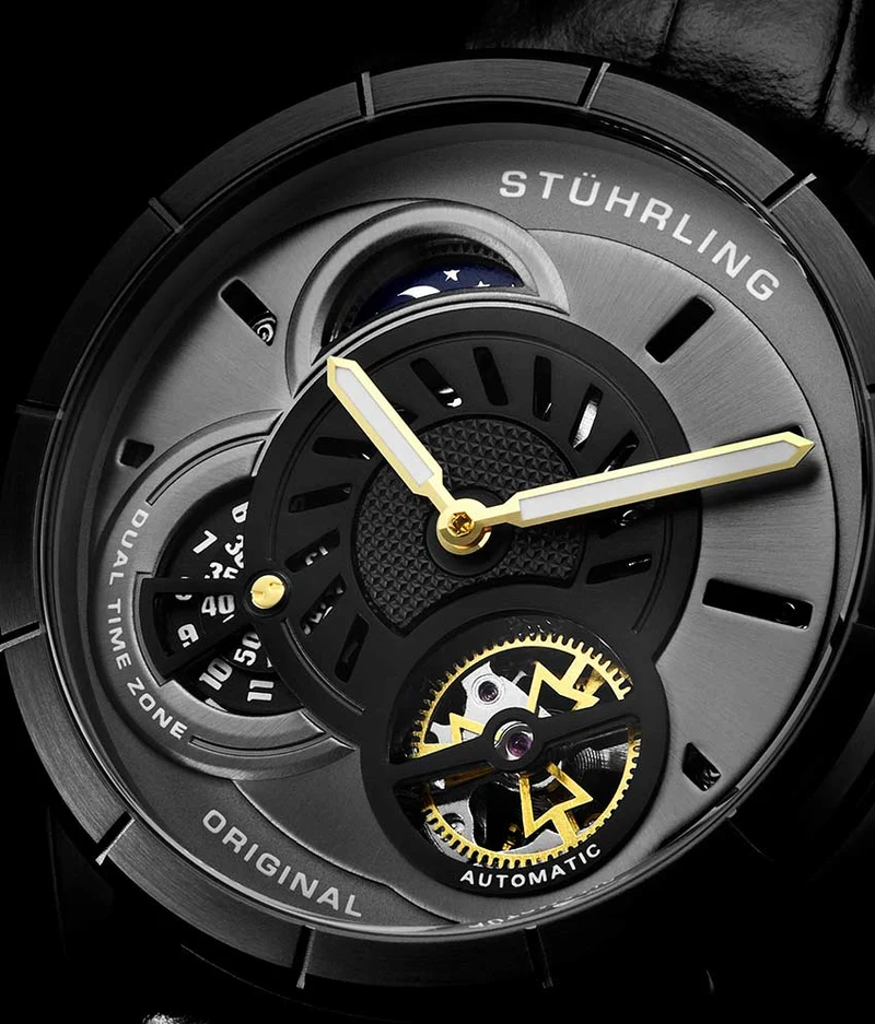 Stührling Tesla 686 Automatic 45mm Skeleton