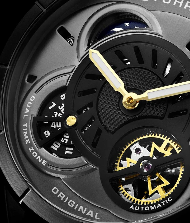 Stührling Tesla 686 Automatic 45mm Skeleton