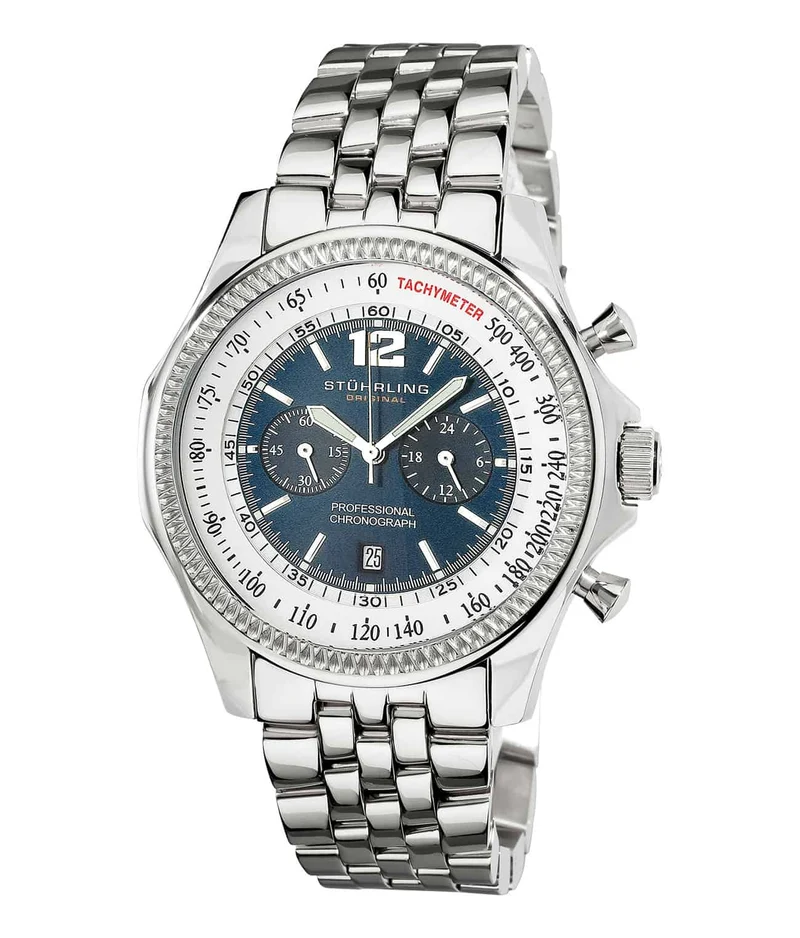 Stührling Targa 24 Pro 176B2 Quartz 48mm Chronograph