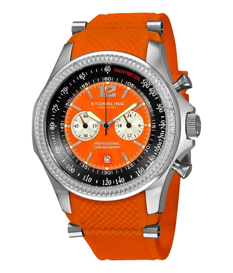 Stührling Targa Sport 176B3 Quartz 49mm Chronograph