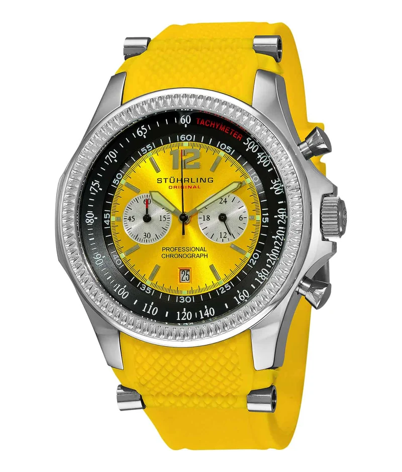 Stührling Targa Sport 176B3 Quartz 49mm Chronograph