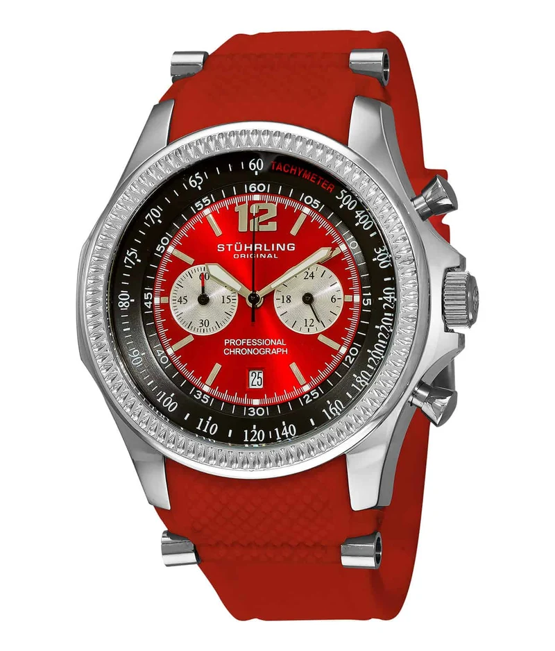 Stührling Targa Sport 176B3 Quartz 49mm Chronograph