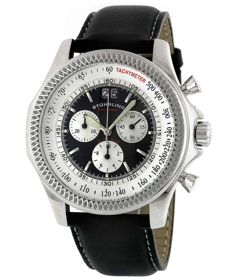 Stührling Targa 176L Quartz 46mm Chronograph