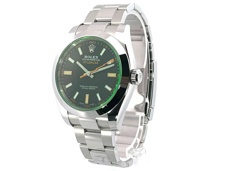 Rolex Oyster Perpetual Milgauss 116400GV aus 2020