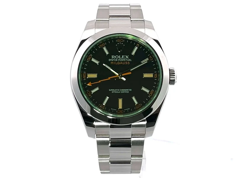 Rolex Oyster Perpetual Milgauss 116400GV aus 2018 LC100