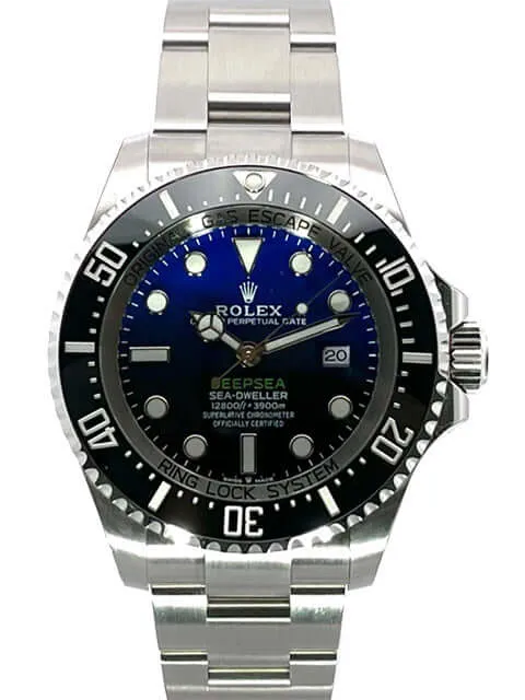 Rolex Sea-Dweller Deepsea 126660 D-Blue verklebt 12-2021
