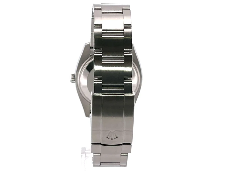Rolex Oyster Perpetual 34 Weiß Römisch 114210 aus 2007 LC100