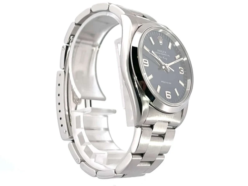 Rolex Oyster Air-King 34 14000 Blau U-Serial aus 1998