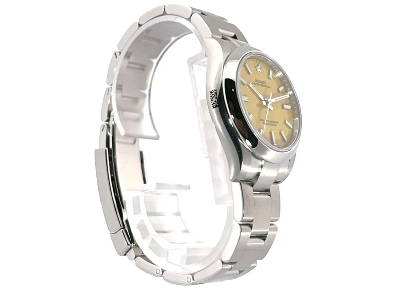 Rolex Oyster Perpetual 31 Ref. 277200 Gelb verklebt 2021