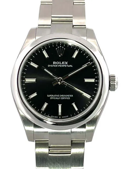 Rolex Oyster Perpetual 31 Ref. 277200 Schwarz verklebt 2021