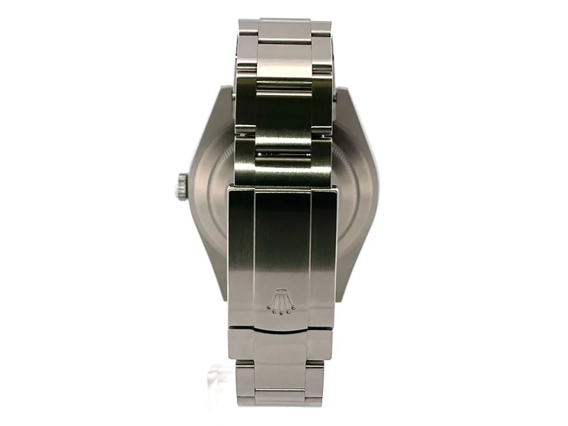 Rolex Oyster Perpetual 39 114300 Schwarz aus 2020