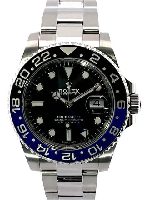 Rolex GMT Master II Edelstahl 116710BLNR aus 2017