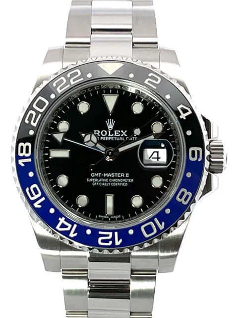 Rolex GMT Master II Edelstahl 116710BLNR aus 2017