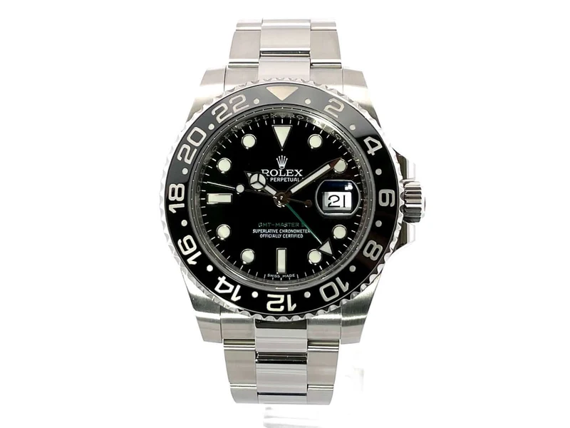 Rolex GMT-Master II Edelstahl 116710LN aus 09-2017