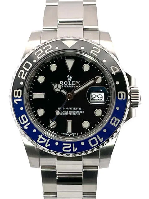 Rolex GMT Master II Edelstahl 116710BLNR aus 2018 LC100