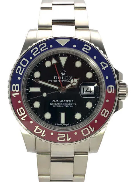 Rolex GMT Master II Weißgold 116719BLRO aus 2016 LC100