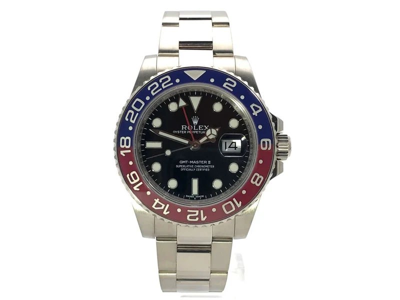 Rolex GMT Master II Weißgold 116719BLRO aus 2016 LC100