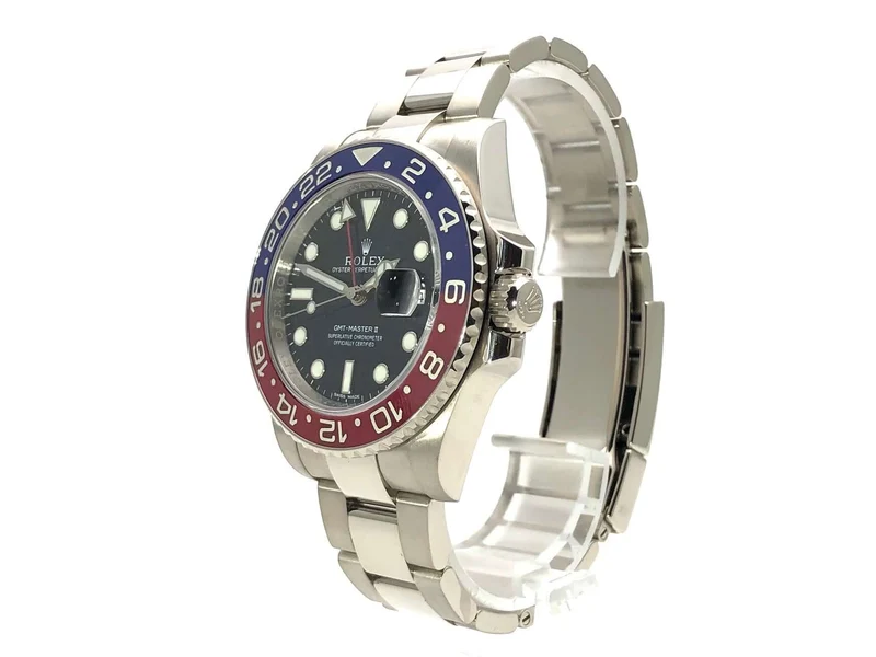 Rolex GMT Master II Weißgold 116719BLRO aus 2016 LC100