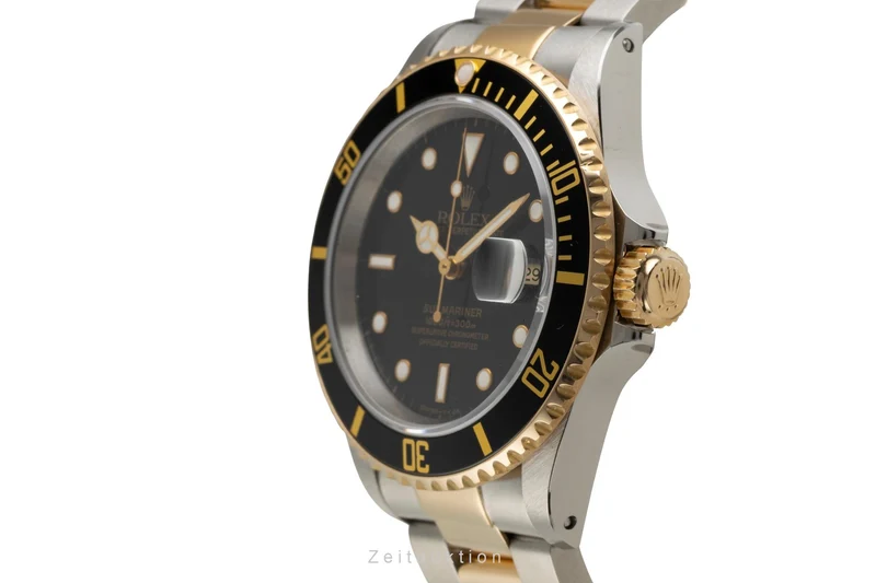 Rolex Submariner steel / gold automatic men's watch 16613 [2602251]