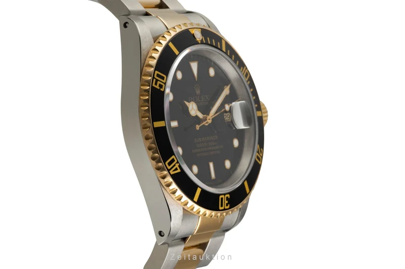 Rolex Submariner steel / gold automatic men's watch 16613 [2602251]