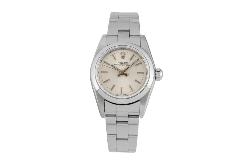 Rolex Oyster Perpetual steel automatic women's watch 76080 [2602261]