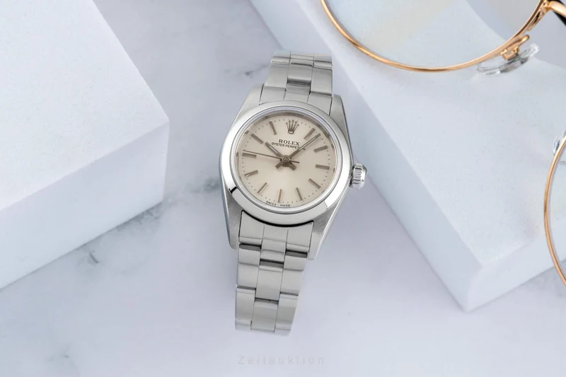 Rolex Oyster Perpetual steel automatic women's watch 76080 [2602261]