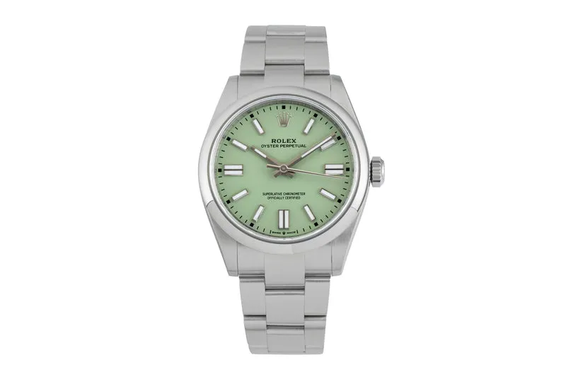 Rolex Oyster Perpetual steel automatic men's watch 134300-0006 [2602296]