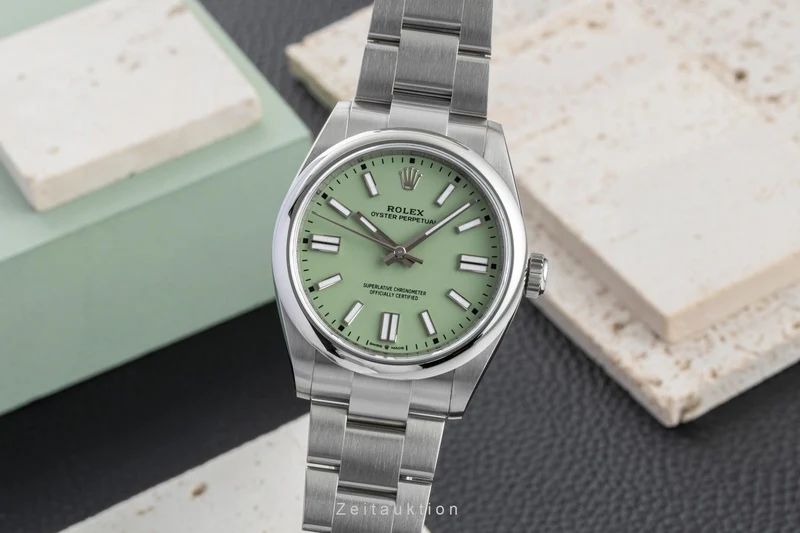 Rolex Oyster Perpetual steel automatic men's watch 134300-0006 [2602296]