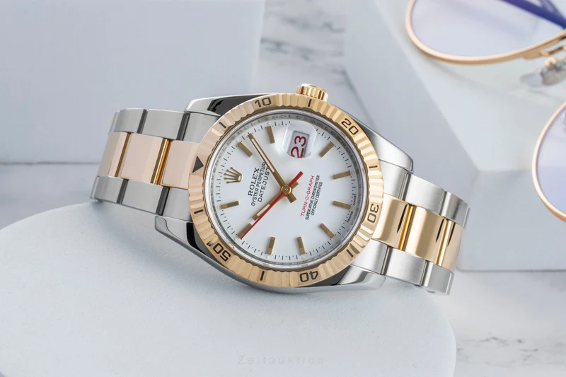 Rolex Datejust Turn-O-Graph steel / gold automatic men's watch 116263 [2602309]