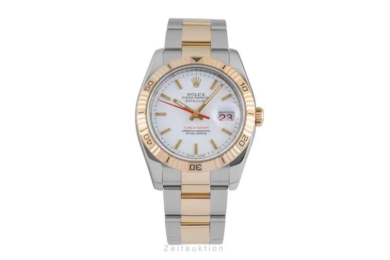Rolex Datejust Turn-O-Graph steel / gold automatic men's watch 116263 [2602309]