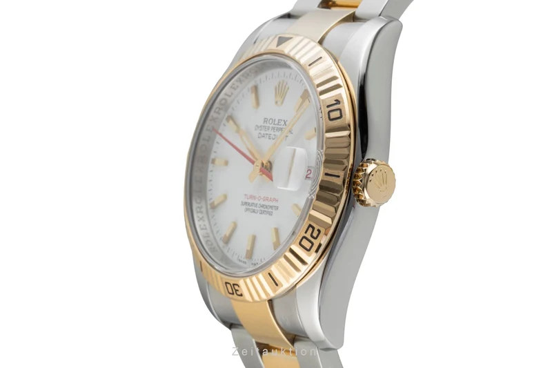 Rolex Datejust Turn-O-Graph steel / gold automatic men's watch 116263 [2602309]