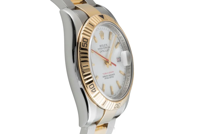Rolex Datejust Turn-O-Graph steel / gold automatic men's watch 116263 [2602309]