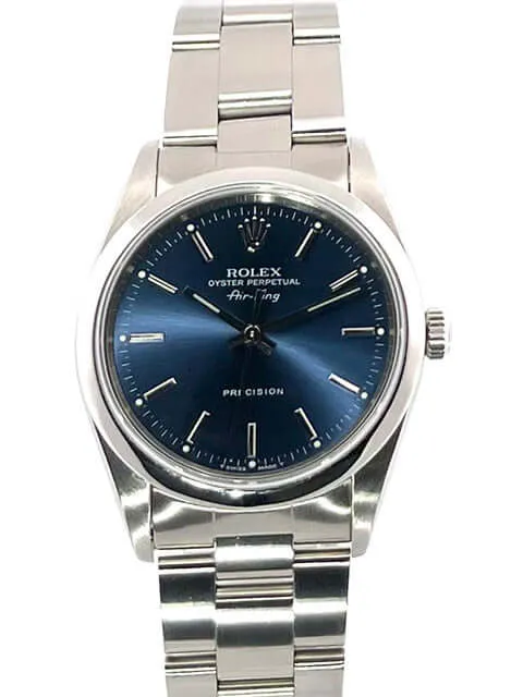 Rolex Oyster Air-King 34 14000 Blau U-Serial