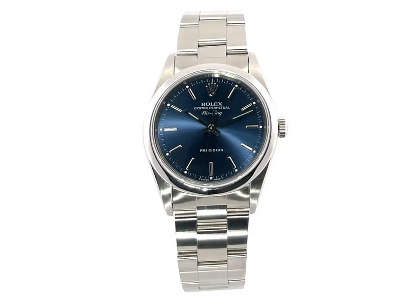Rolex Oyster Air-King 34 14000 Blau U-Serial