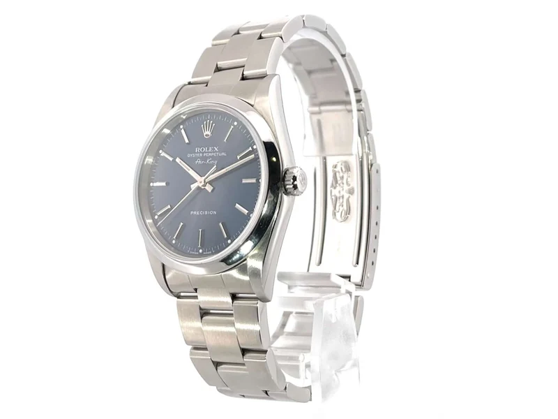 Rolex Oyster Air-King 34 14000 Blau U-Serial