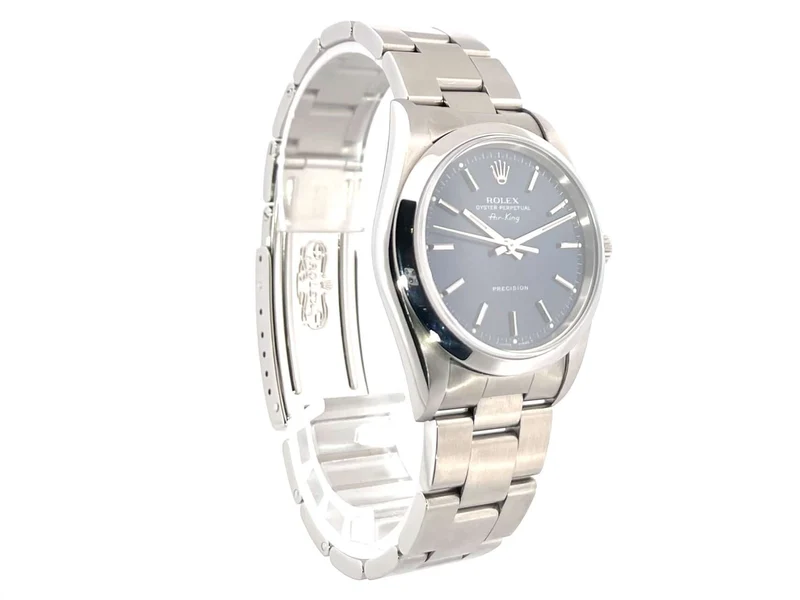 Rolex Oyster Air-King 34 14000 Blau U-Serial