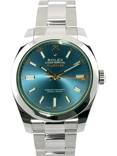 Rolex Oyster Perpetual Milgauss 116400GV Blue